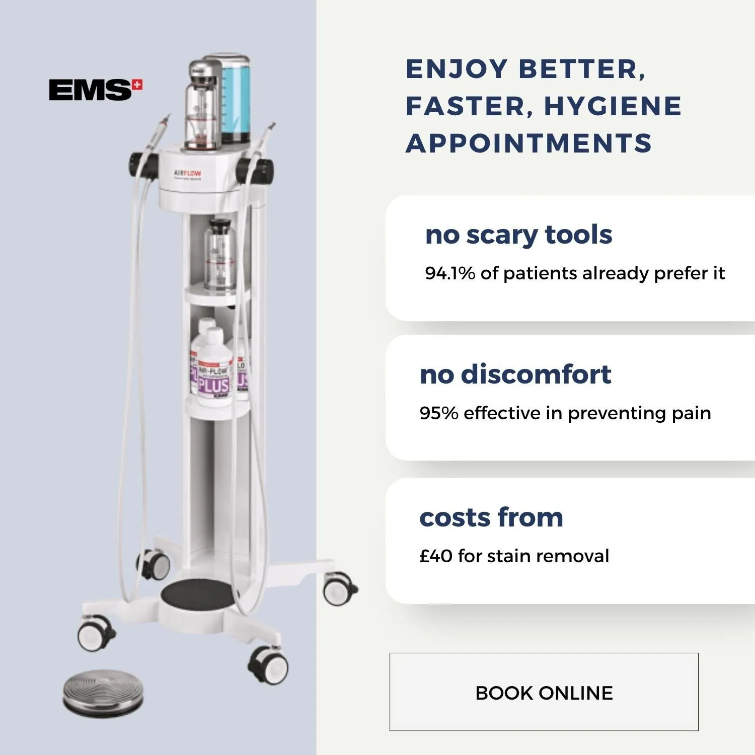 Dental implant treatment slide at Maida Smiles dental clinic, Maida Vale, London