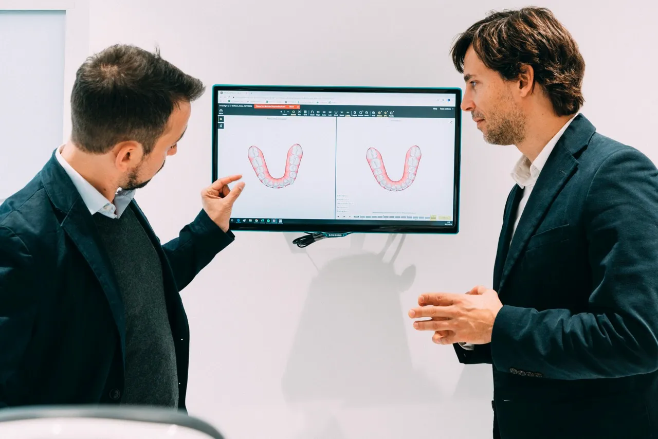 Dental implant treatment slide at Maida Smiles dental clinic, Maida Vale, London