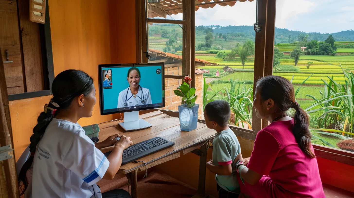 Cover image for the blog post "Teledentistry: Bridging the Dental Care Gap in Rural Areas" — Maida Smiles dental clinic, Maida Vale, London