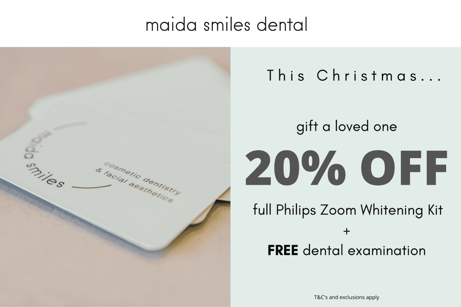 Cover image for the blog post "Risks and care of tooth whitening during End of Year" — Maida Smiles dental clinic, Maida Vale, London