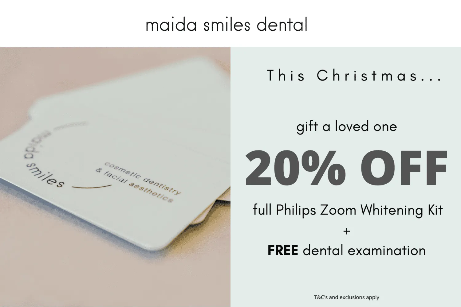 Cover image for the blog post "Risks and care of tooth whitening during End of Year" — Maida Smiles dental clinic, Maida Vale, London