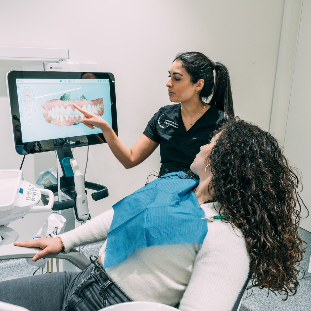 Large White Fillings treatment at Maida Smiles Dental Clinic, Maida Vale, London