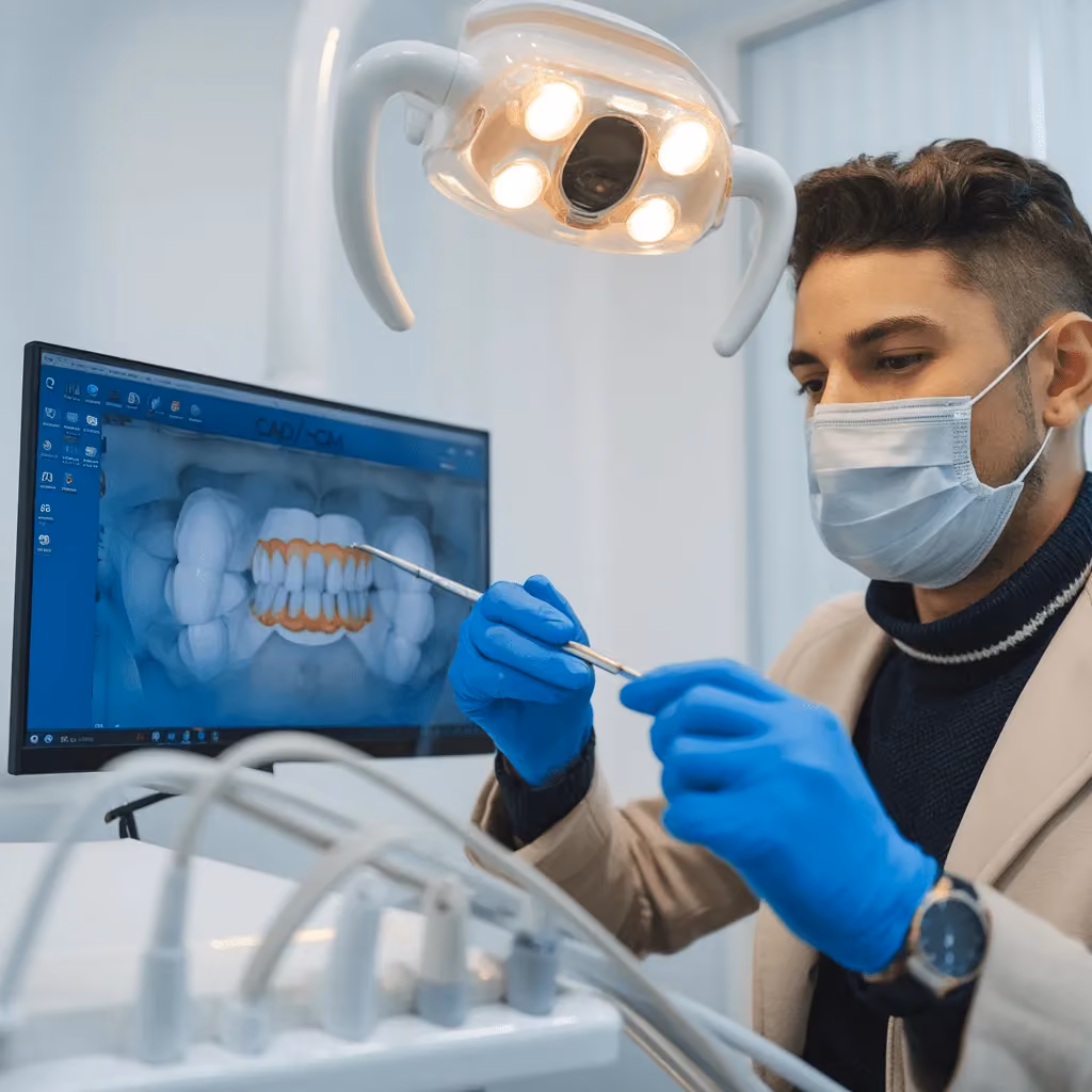 Imagen de portada del artículo «La IA revoluciona la odontología digital: una nueva era de atención» — clínica dental Maida Smiles, Maida Vale, Londres