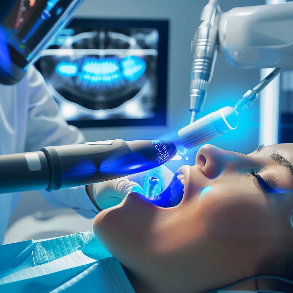 Imagen de portada del artículo «Nanotecnología: El futuro del éxito de los implantes dentales» — clínica dental Maida Smiles, Maida Vale, Londres