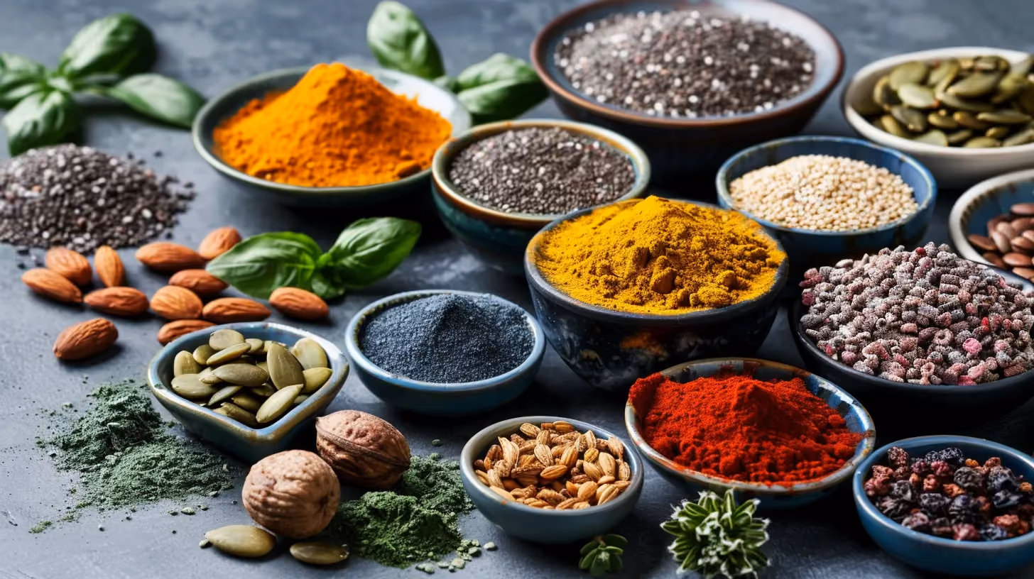 Imagem de capa do artigo «Superalimentos exóticos para um sorriso deslumbrante: potencie a sua saúde oral» — clínica dentária Maida Smiles, Maida Vale, Londres