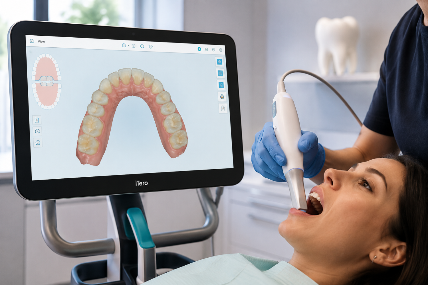 Imagen de portada del artículo «Cómo los escaneos digitales iTero optimizan la precisión de Invisalign» — clínica dental Maida Smiles, Maida Vale, Londres