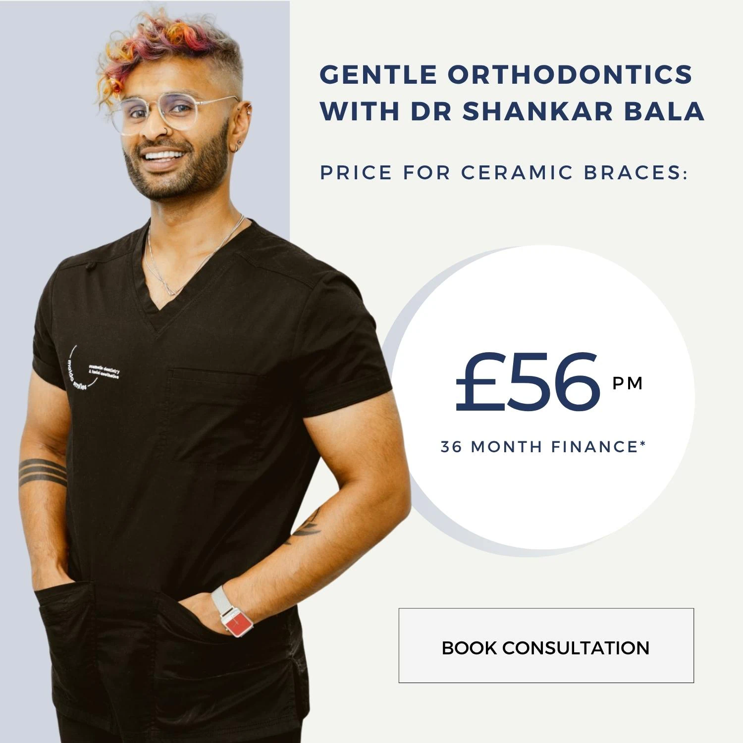 Brackets de cerámica: precios y opciones de tratamiento en Maida Smiles, Londres