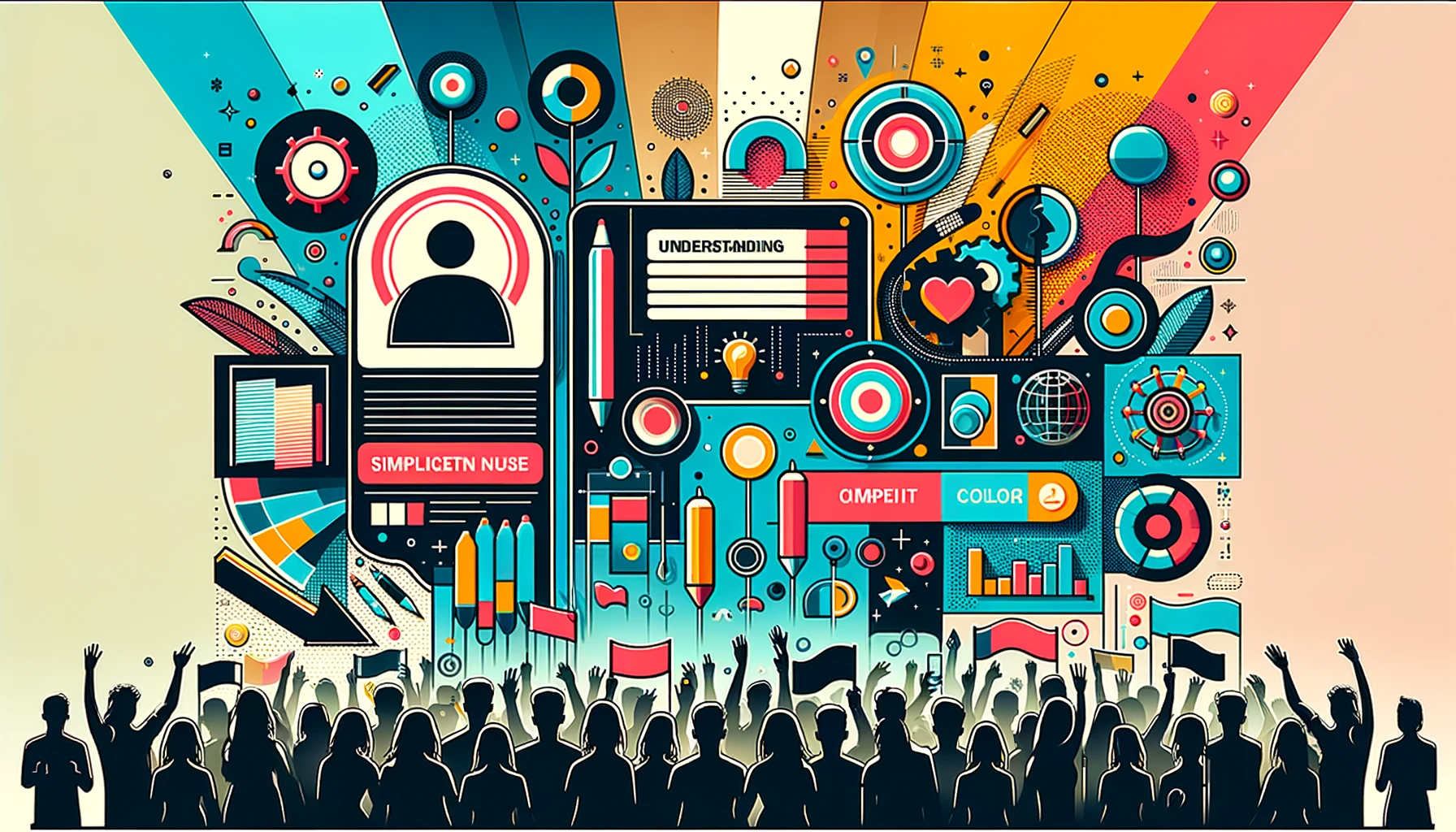 an image of the visual essence of branding representing branding design