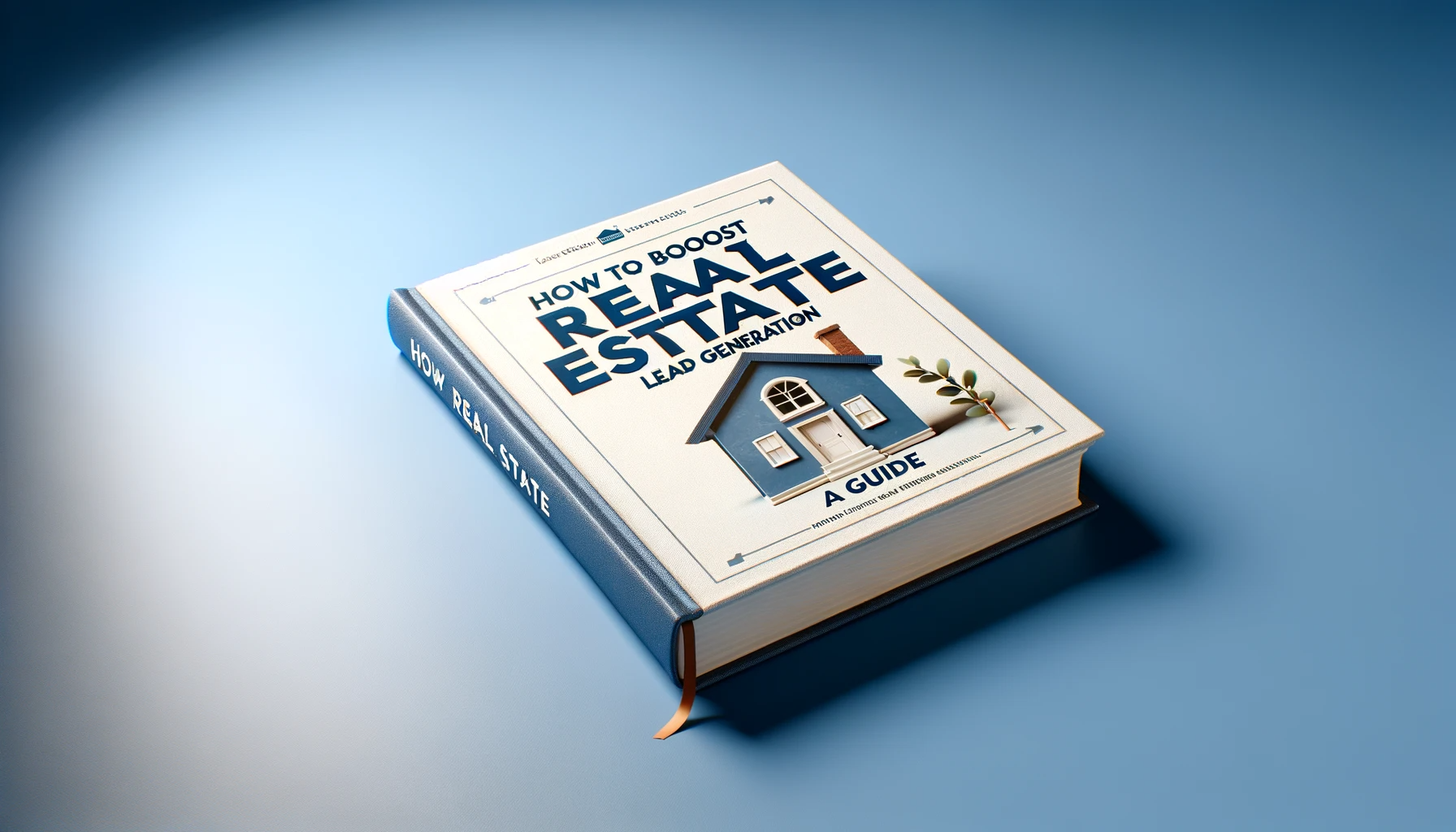 an image of a real estate guide book representing real estate lead generation. 