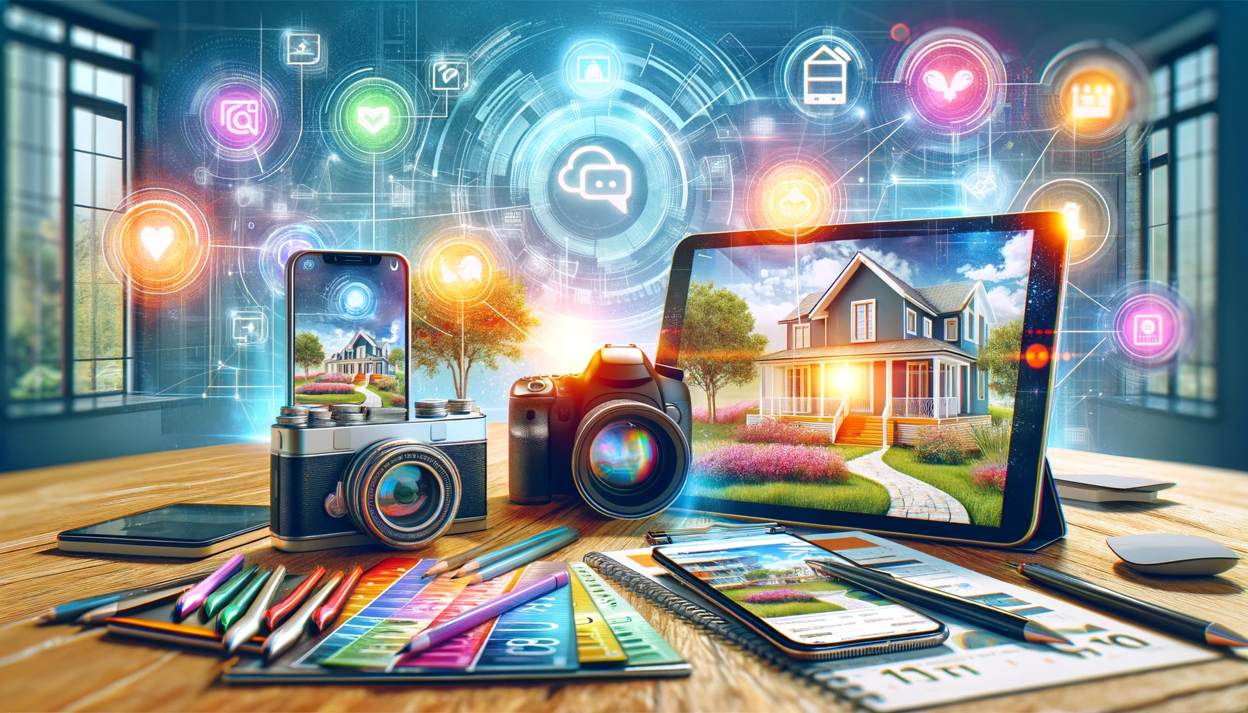 Unlocking Digital Success: The 7 Secrets of Real Estate Social Media Marketing Visualized