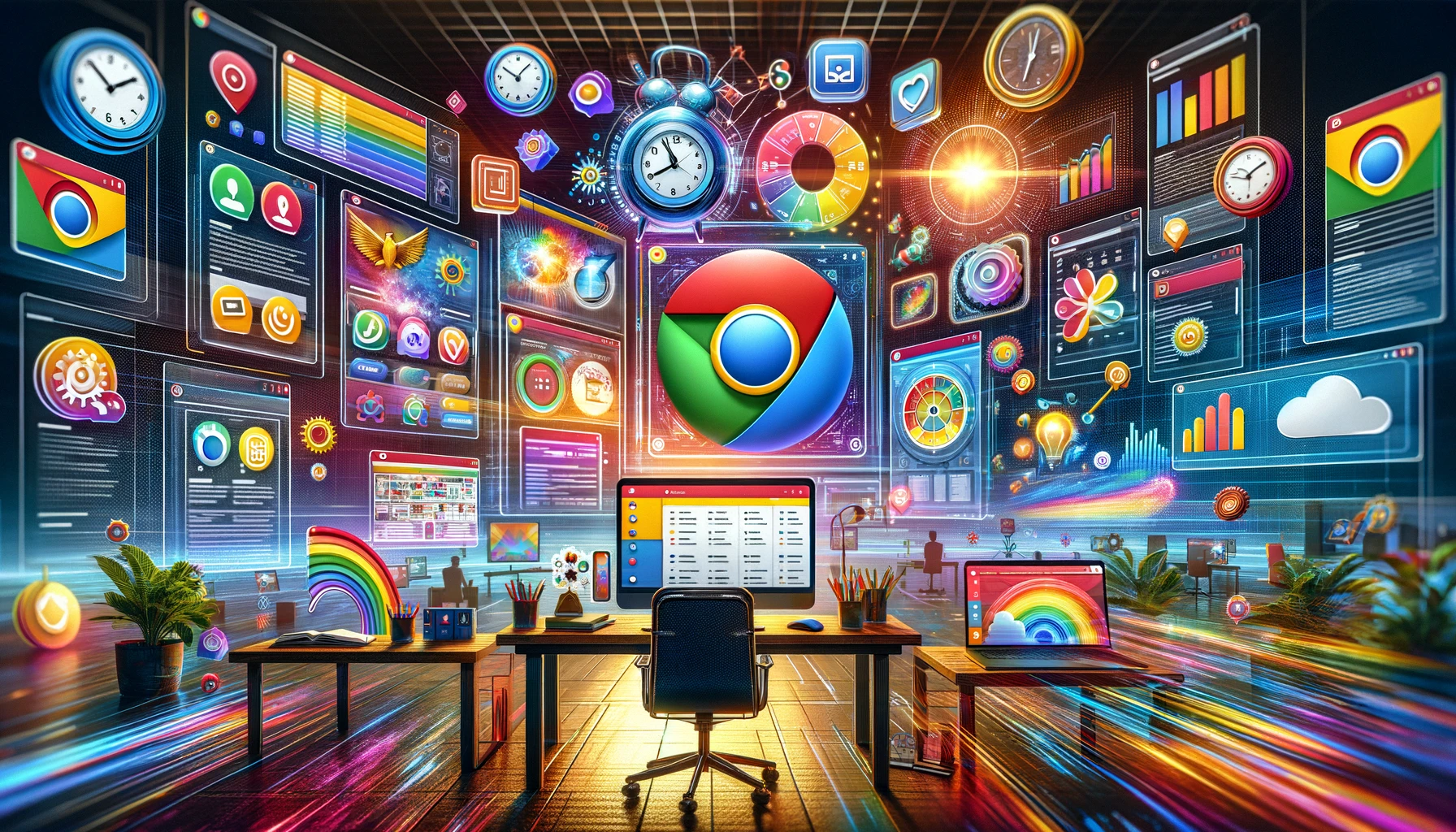 Visualizing Essential Chrome Extensions for Professional Success
