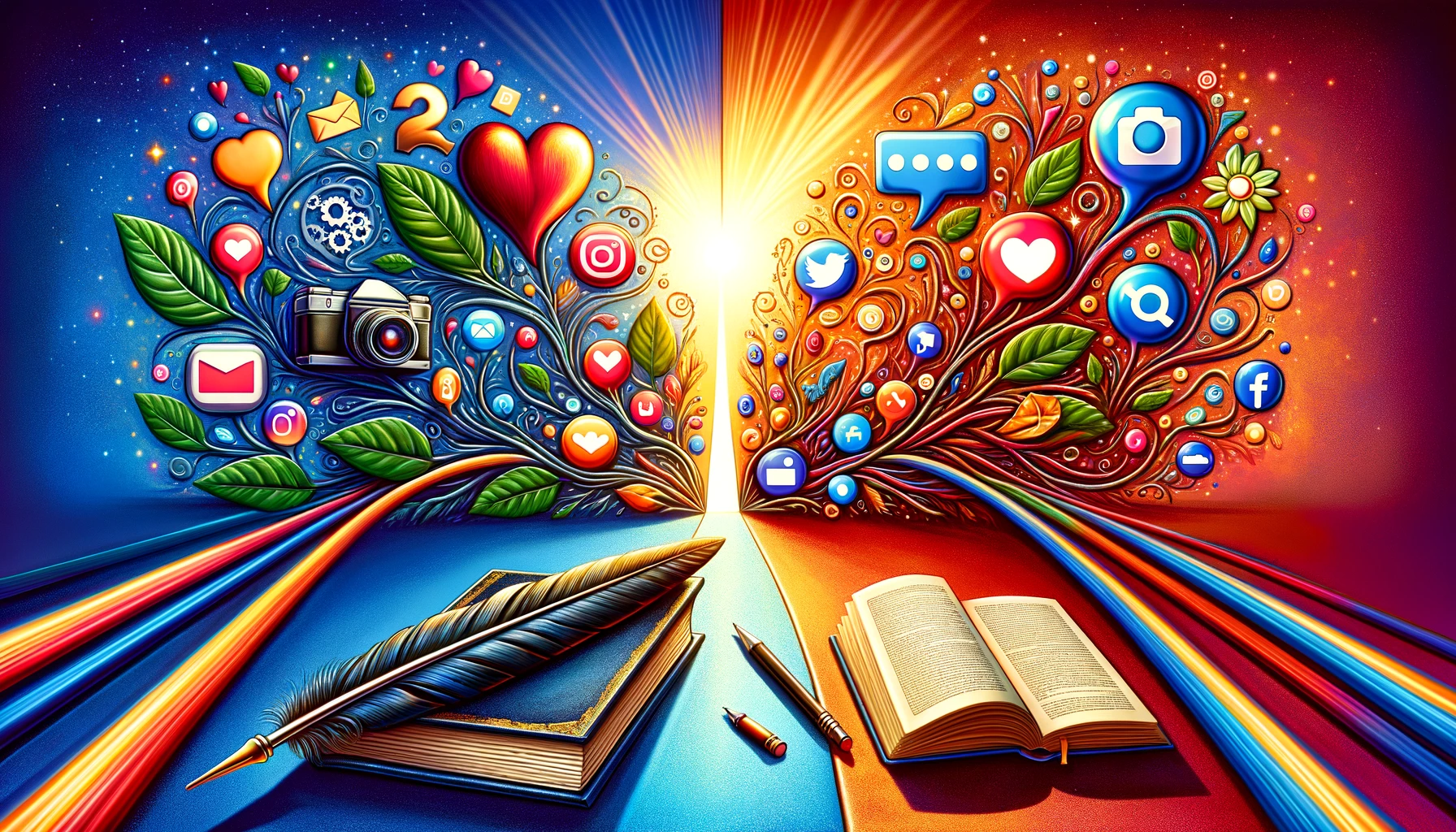 Visualizing the Choice: Content Marketing vs Social Media Marketing