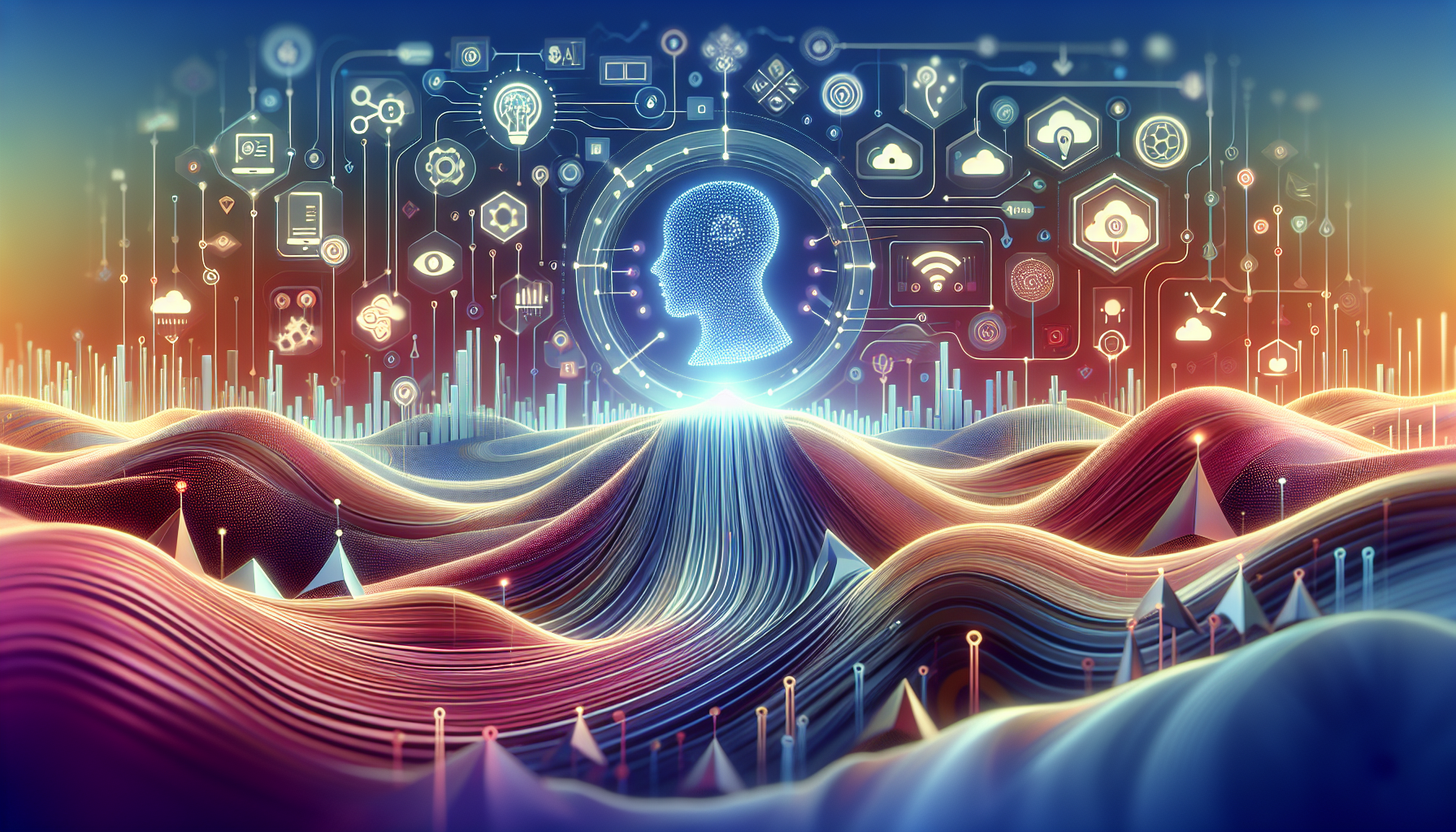 an image of AI-driven lead generation strategies representing Guide: 5 Exciting AI Lead Gen Strategies