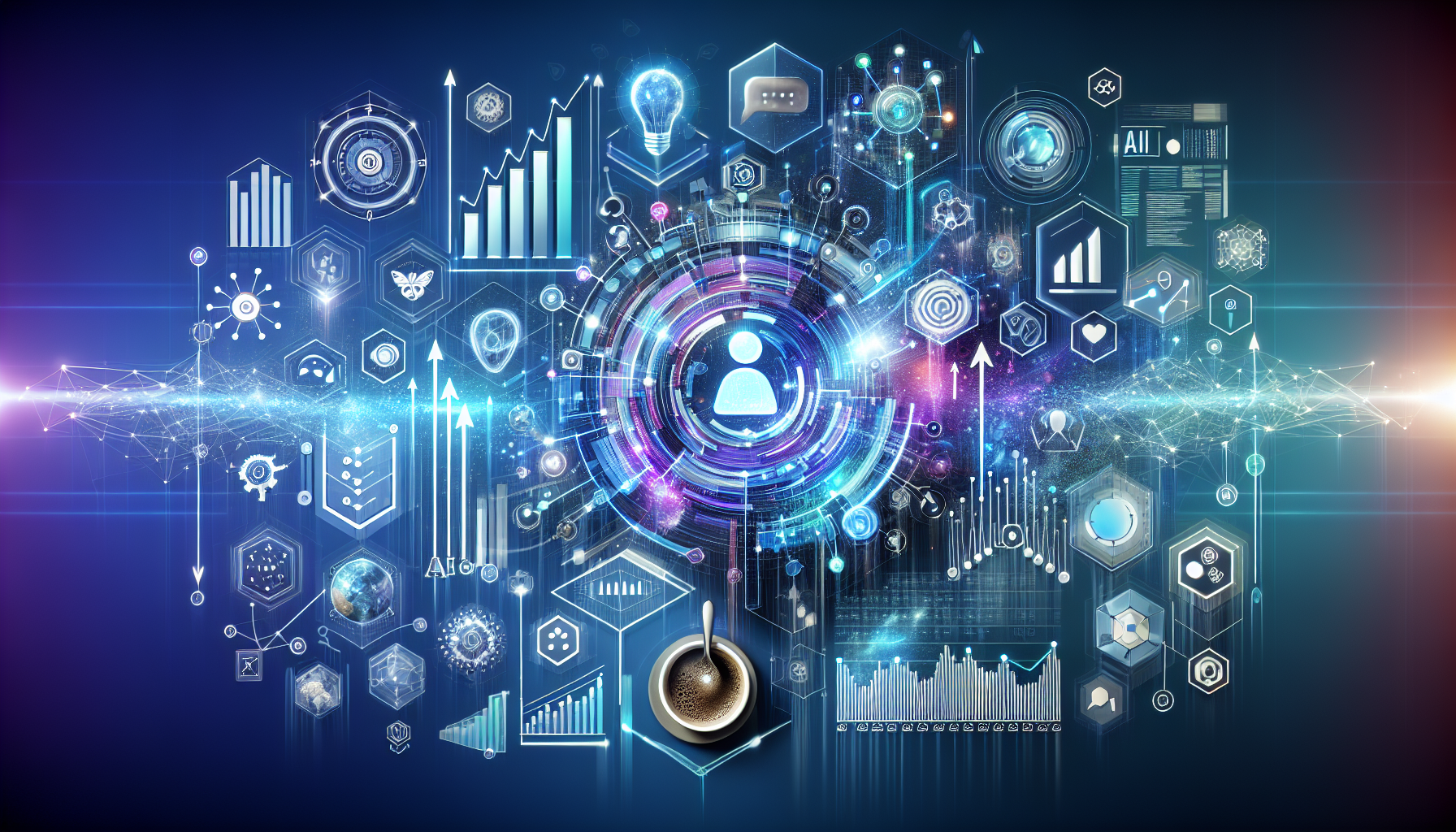 an image of AI-driven marketing evolution representing How AI Marketing Can Drive Your Business Growth
