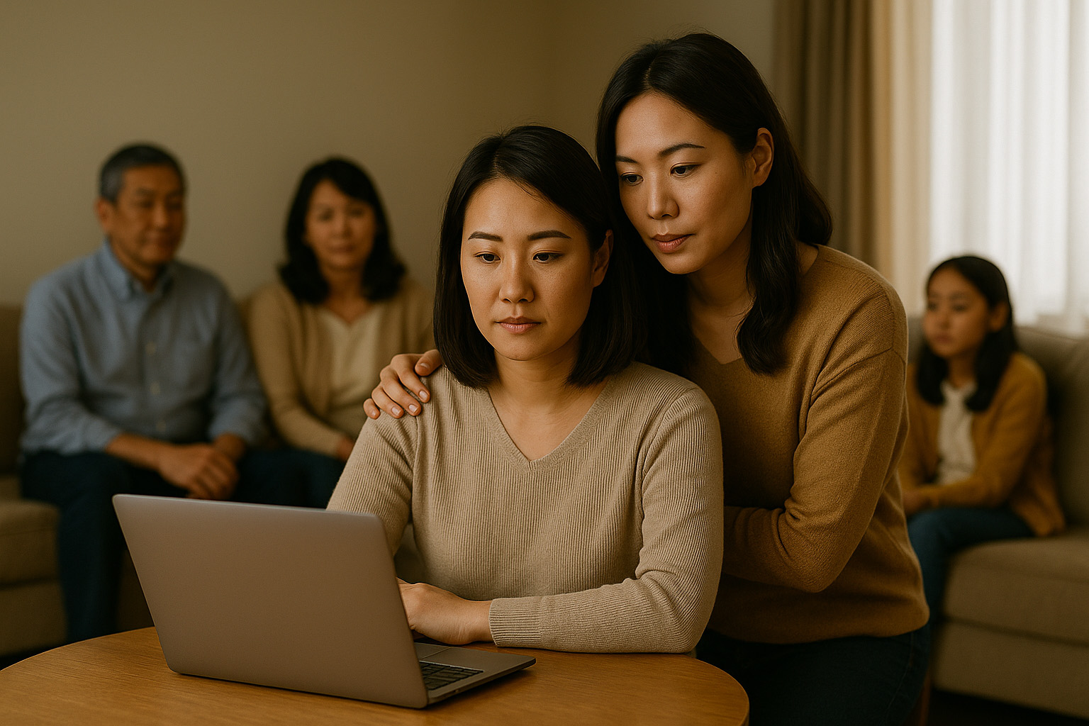 image of hands on an appointment booking on a tablet