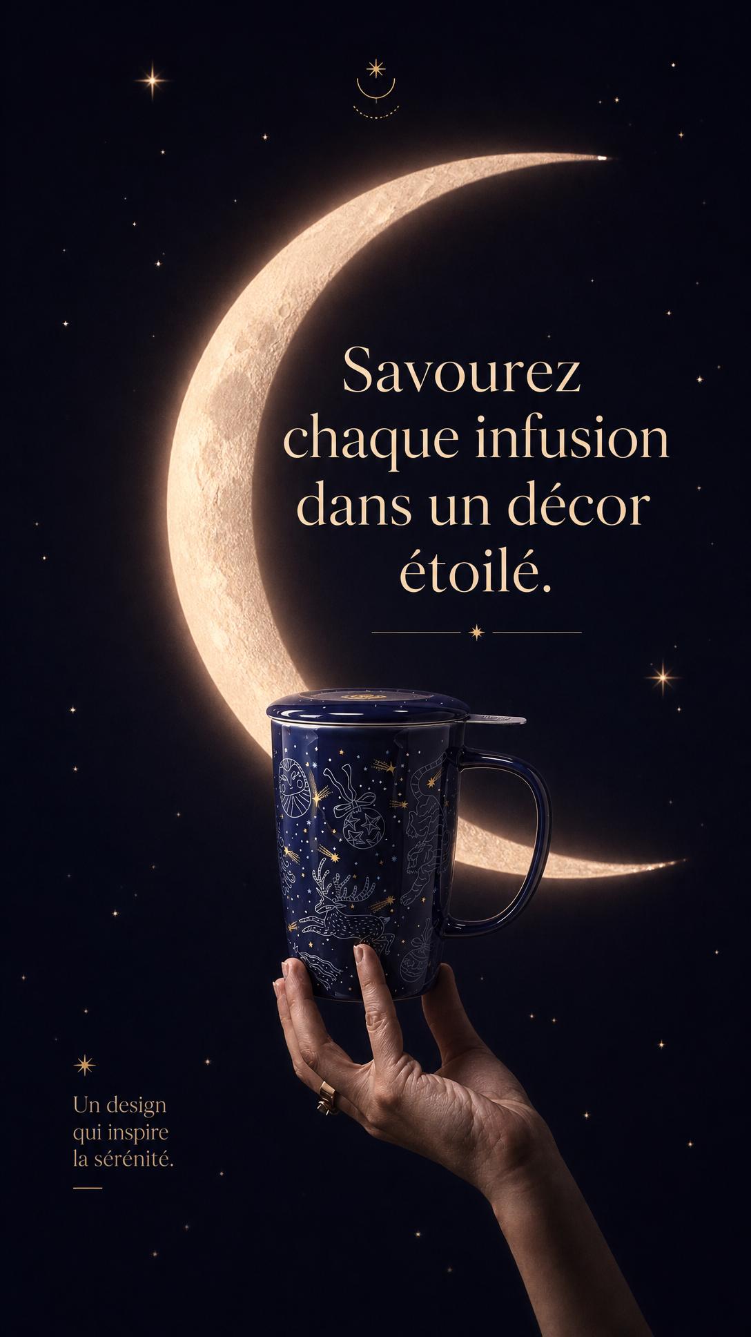 A mug that invites daydreaming