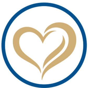 passion icon - a stylized gold heart