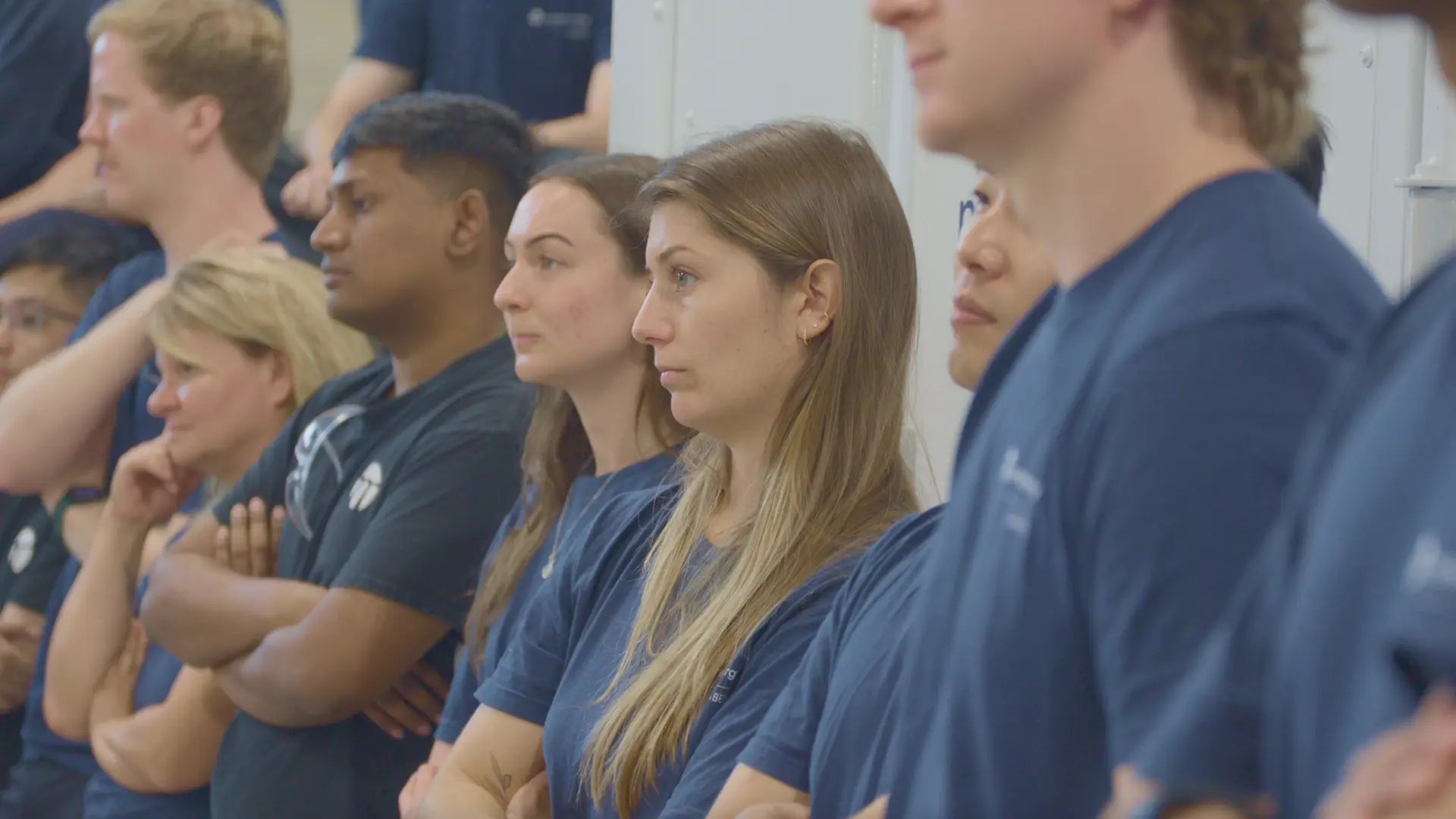 Moment Energy employees looking forward.