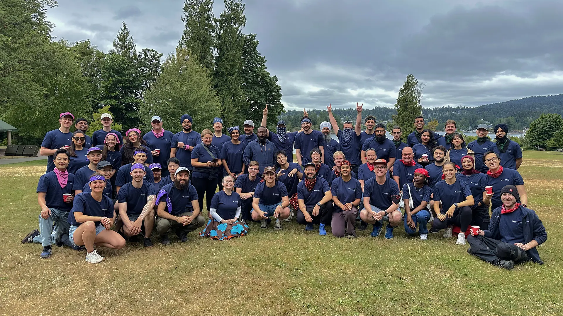 Moment Energy employee team picture.