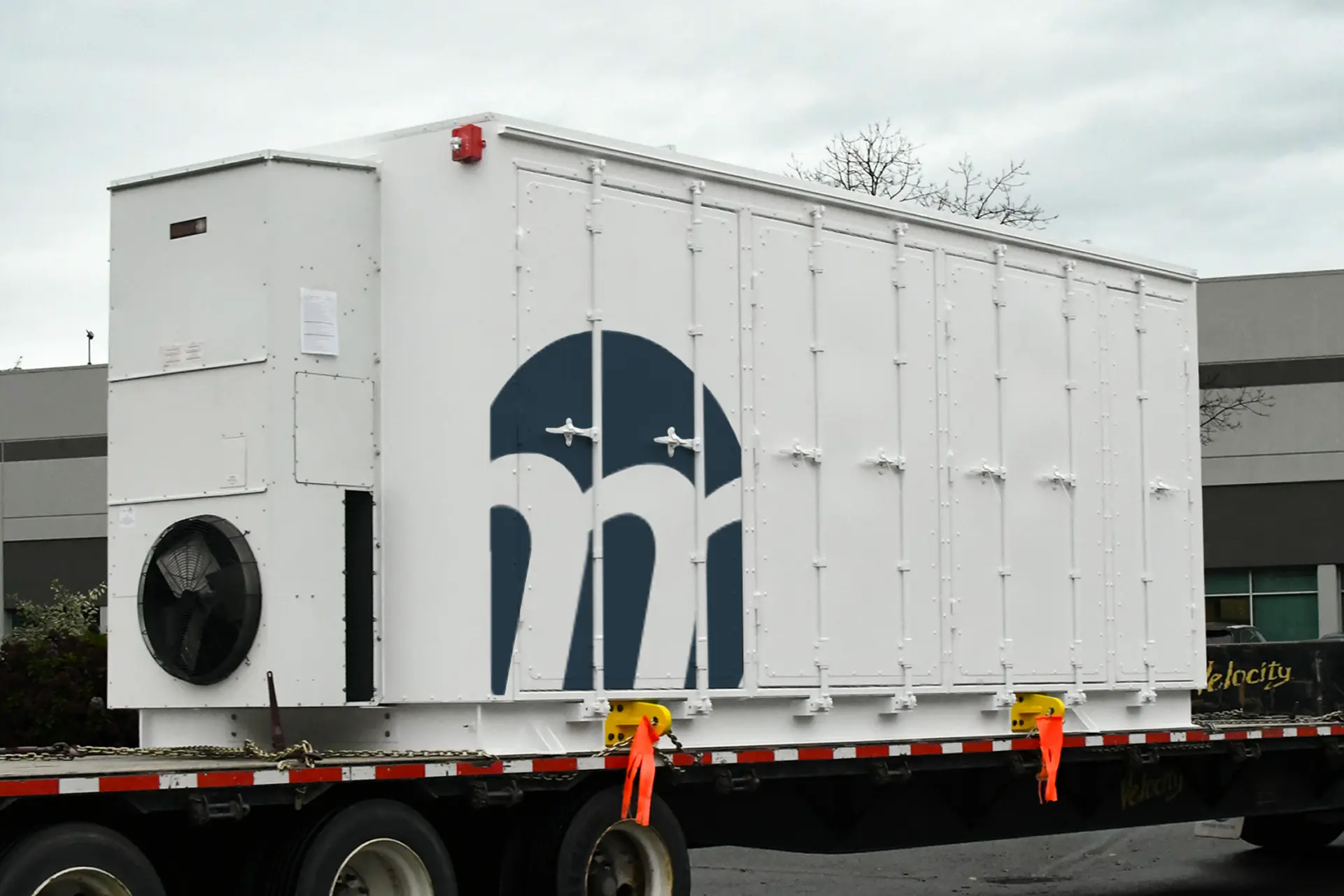 Image of the 1 MWh Luna battery energy storage system.