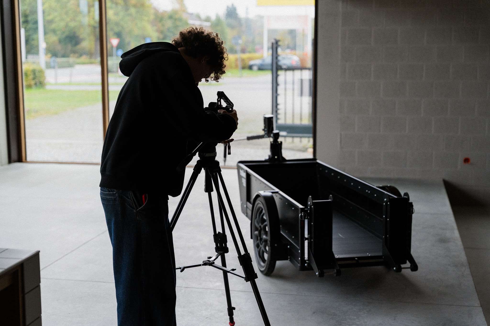 Our first advertisement is in the making.