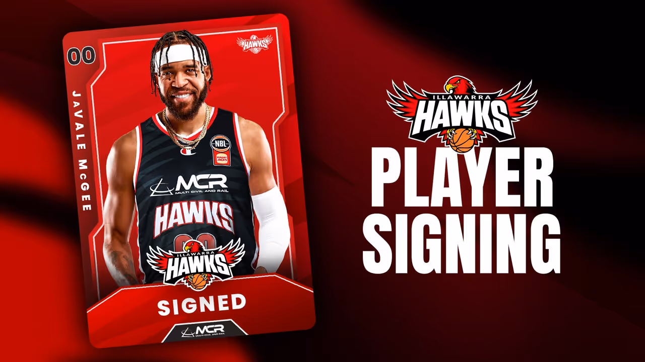 Illawarra Hawks Welcome NBA Champion JaVale McGee to Wollongong