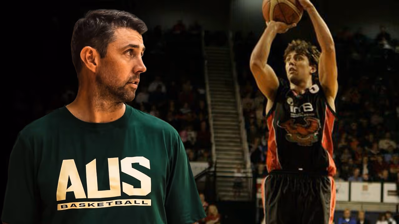 Hawks alumni #120, Adam Caporn, named head coach of the Boomers.