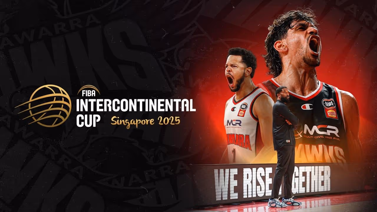 NBL Champions Illawarra Hawks Soar to FIBA Intercontinental Cup in Singapore