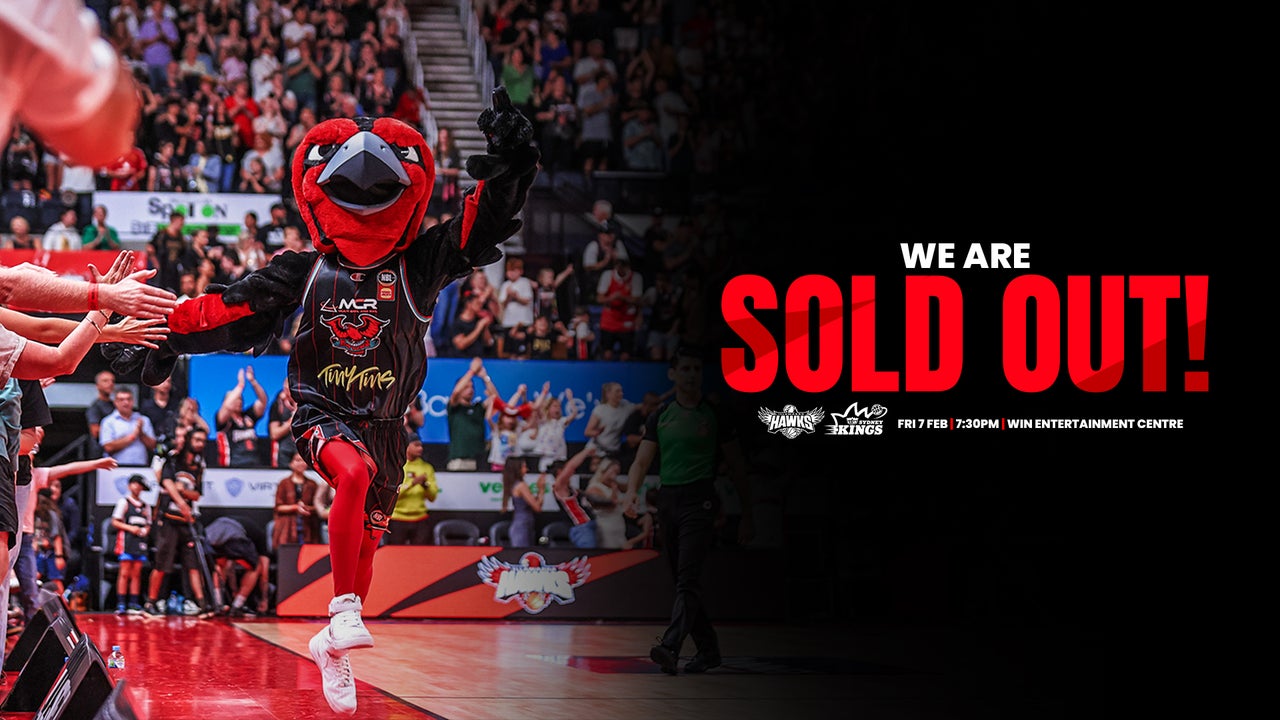 FRIDAY NIGHT'S CLASH WITH THE SYDNEY KINGS IS SOLD OUT!