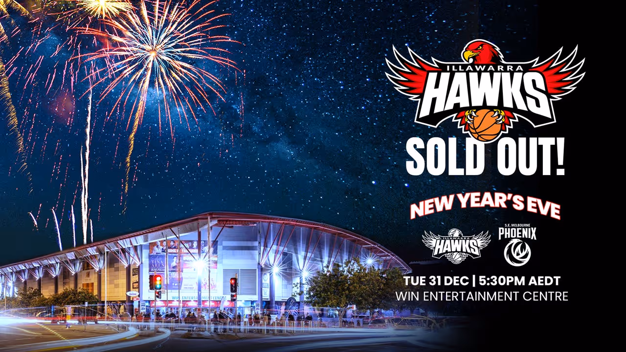 NYE Game v Phoenix is SOLD OUT!