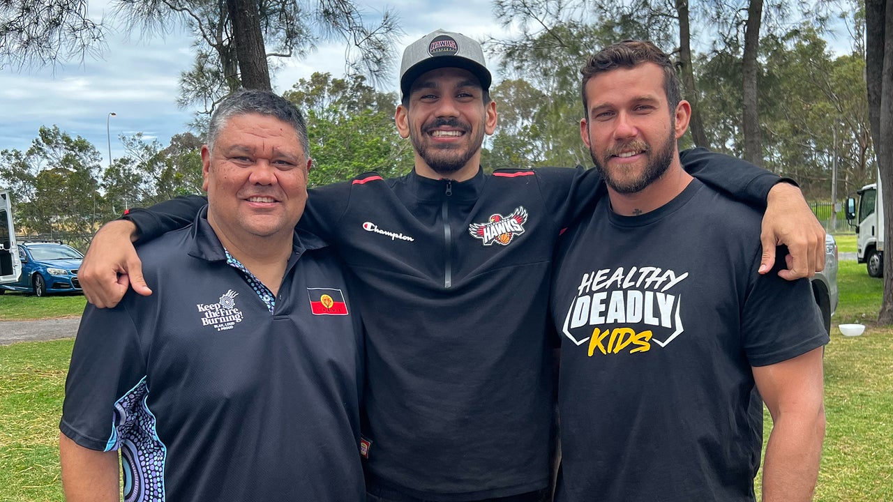 IAMS host Hawks at NAIDOC event
