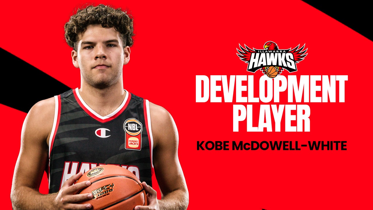 Hawks secure the final development player spot for the NBL25 Season with Kobe McDowell-White