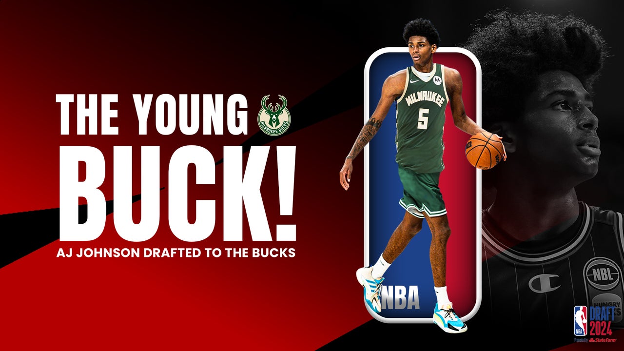 YOUNG BUCK!! Hawks NBL24 Next Star, AJ Johnson drafted to the Milwaukee Bucks.