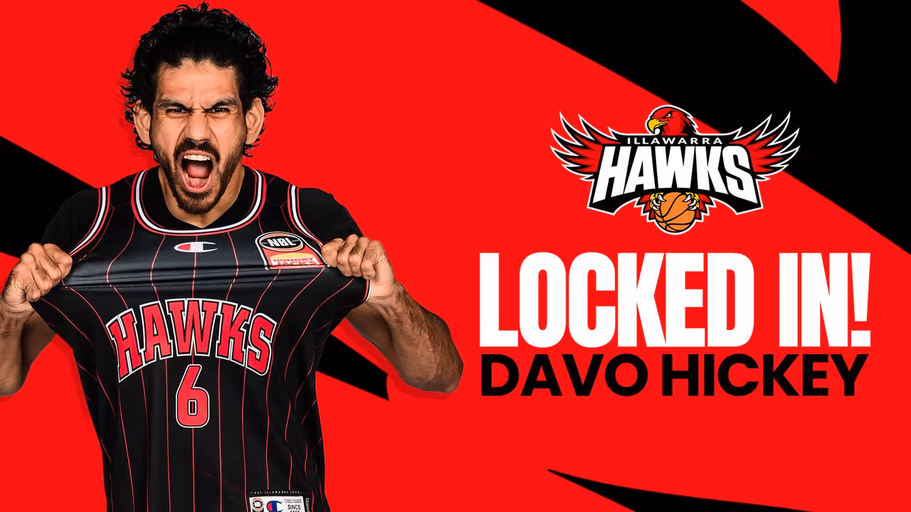 Hawks have exercised the second-year option of William' Davo' Hickey's agreement.