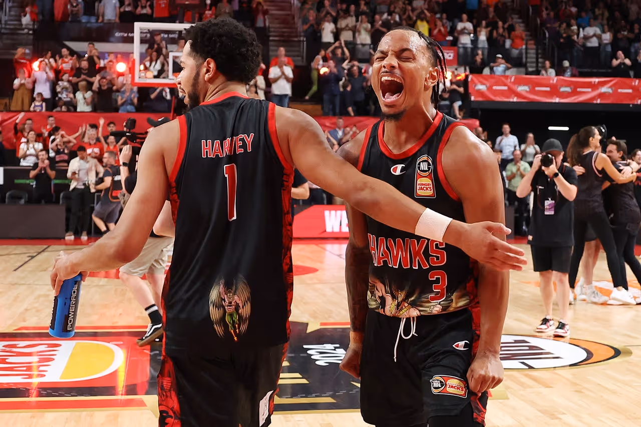 Hawks advance in Play-In thriller