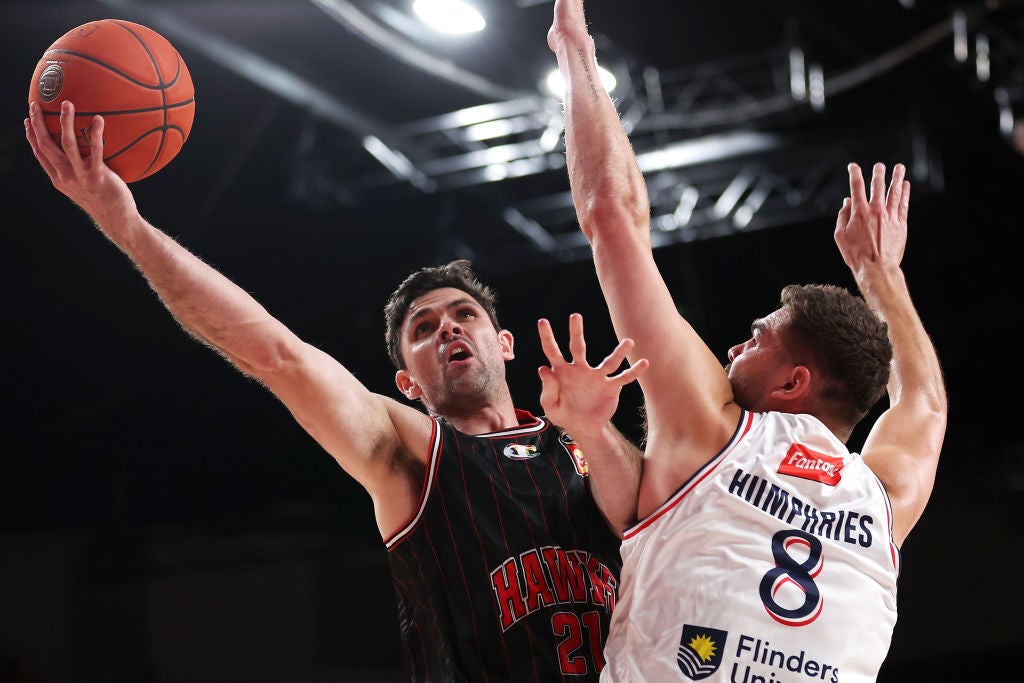 Hawks fall to 36ers at home