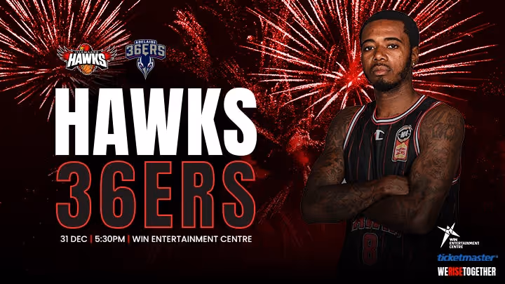 Hawks and 36ers feature in NYE Hoops