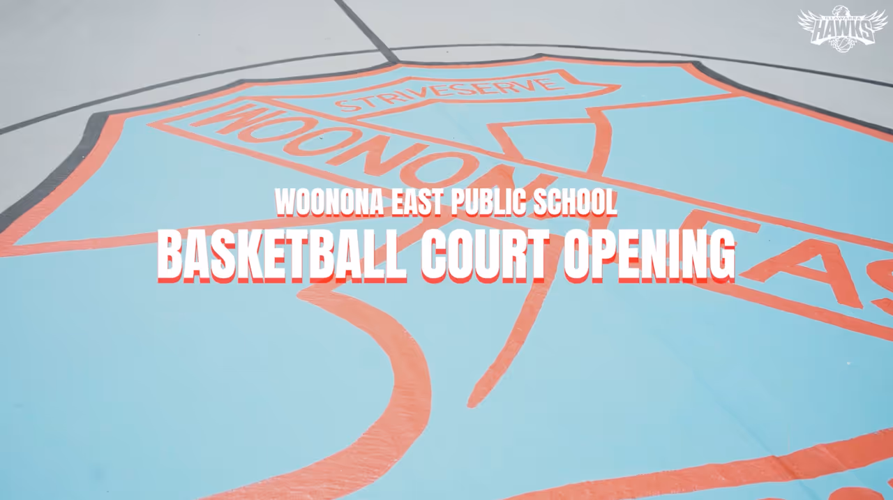 Woonona East Public School Opens New Outdoor Basketball Court