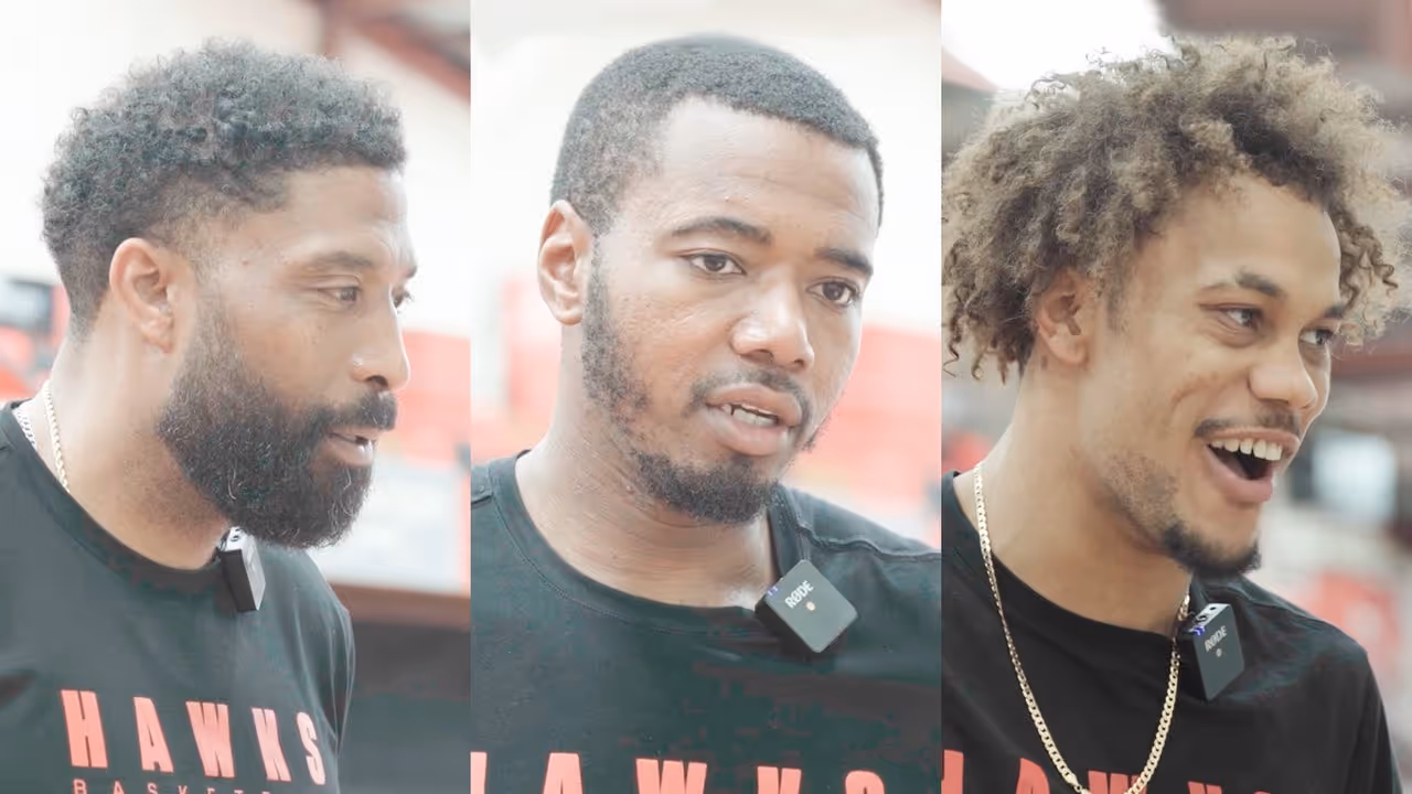 Hear from Hawks trio Tatum, Clark and Bayles