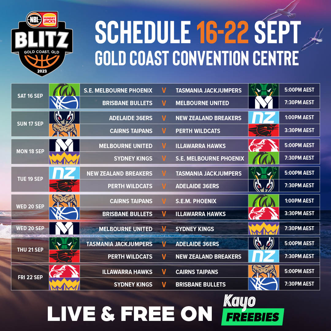 Nbl24 Blitz Ig Schedule