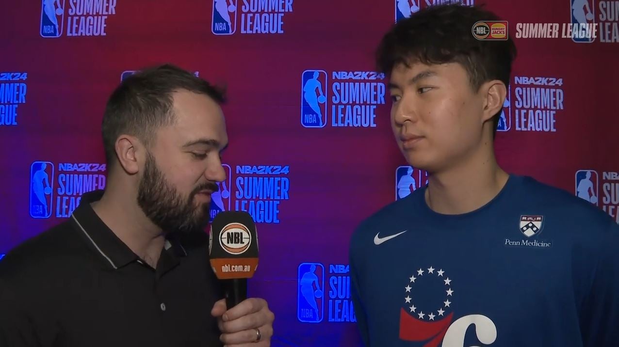 Hyunjung Lee at NBA Summer League