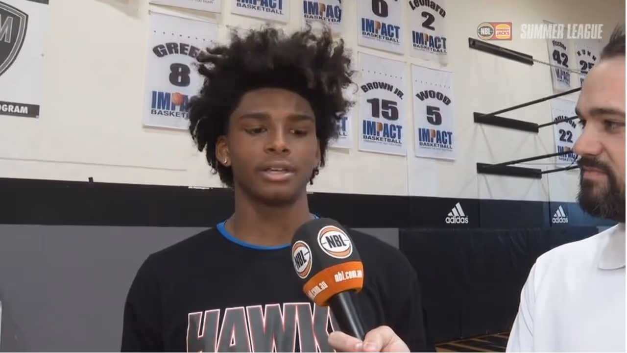 AJ Johnson at NBA Summer League