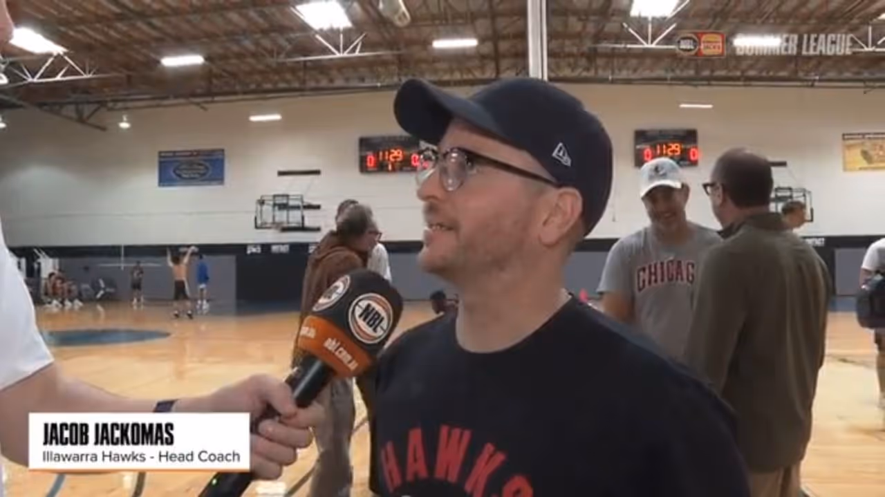 Jacob Jackomas at NBA Summer League