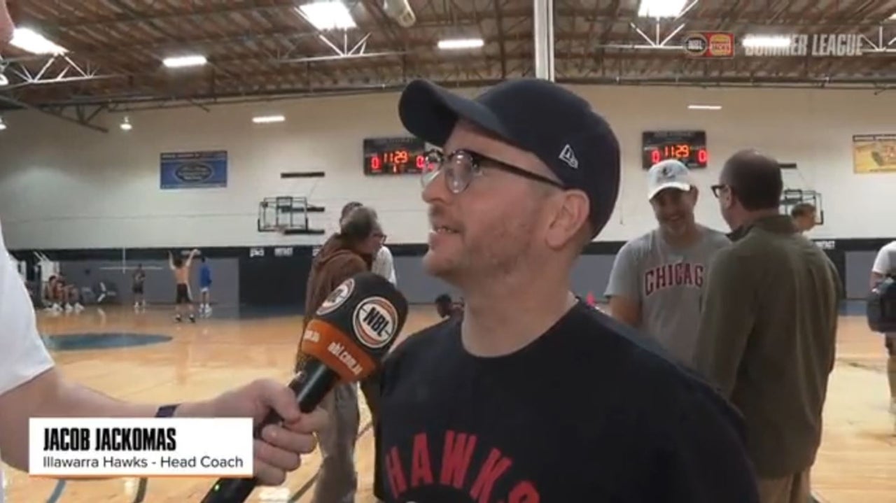 Jacob Jackomas at NBA Summer League