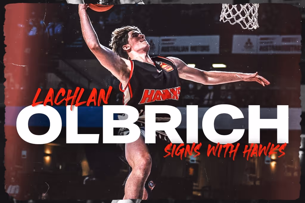 Lachlan Olbrich to Launch NBL Career with the Hawks