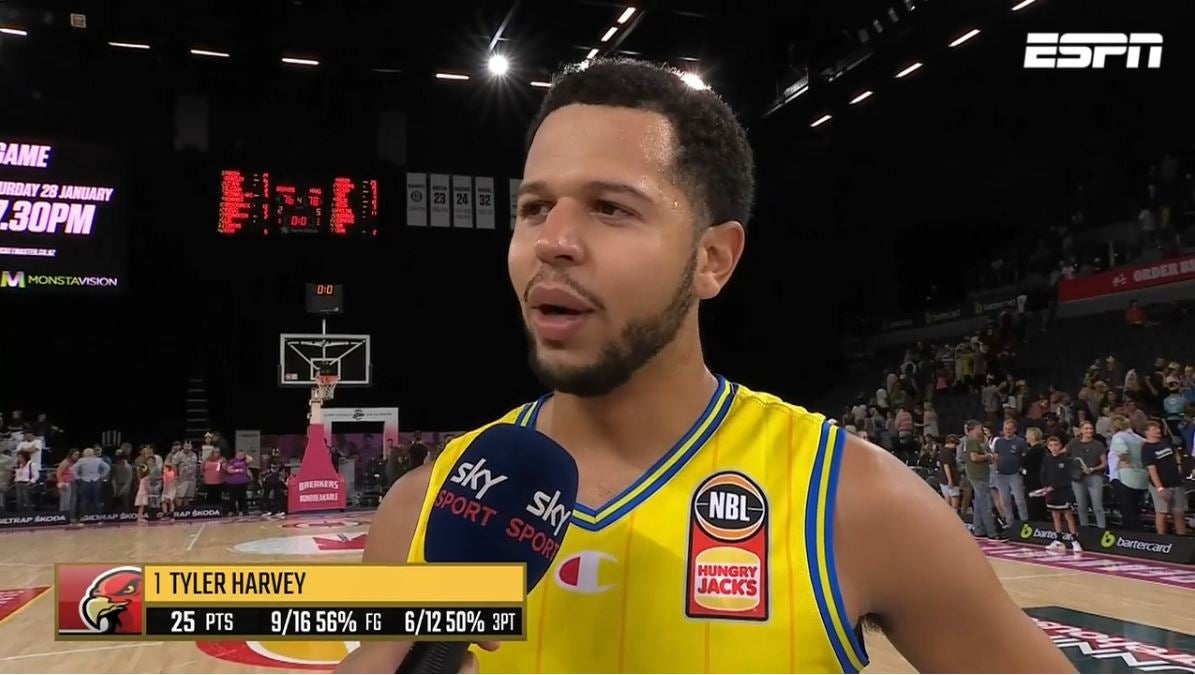 Post-Game Interview with Tyler Harvey