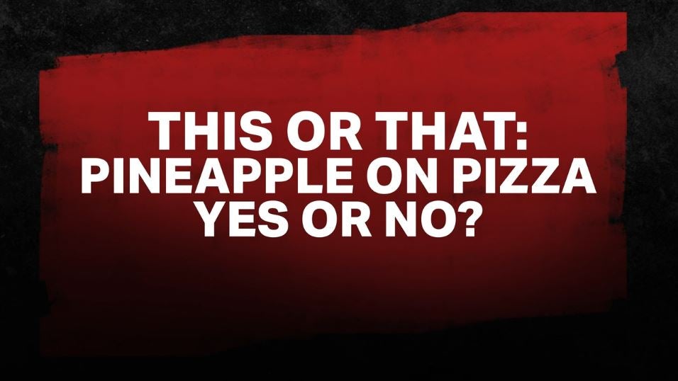 Pineapple on Pizza, Yes or No?