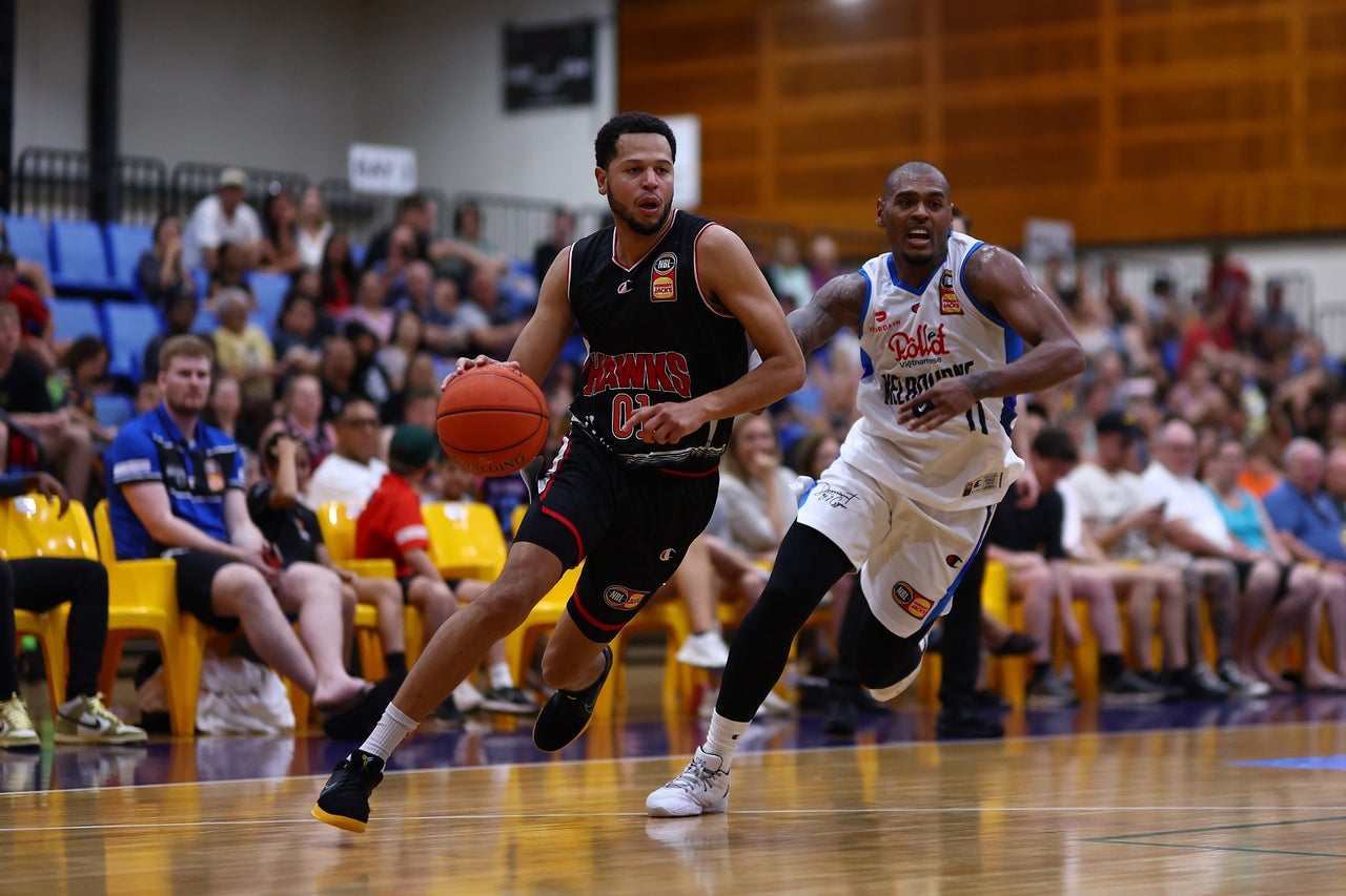 Hawks' Big Three Soar Over United