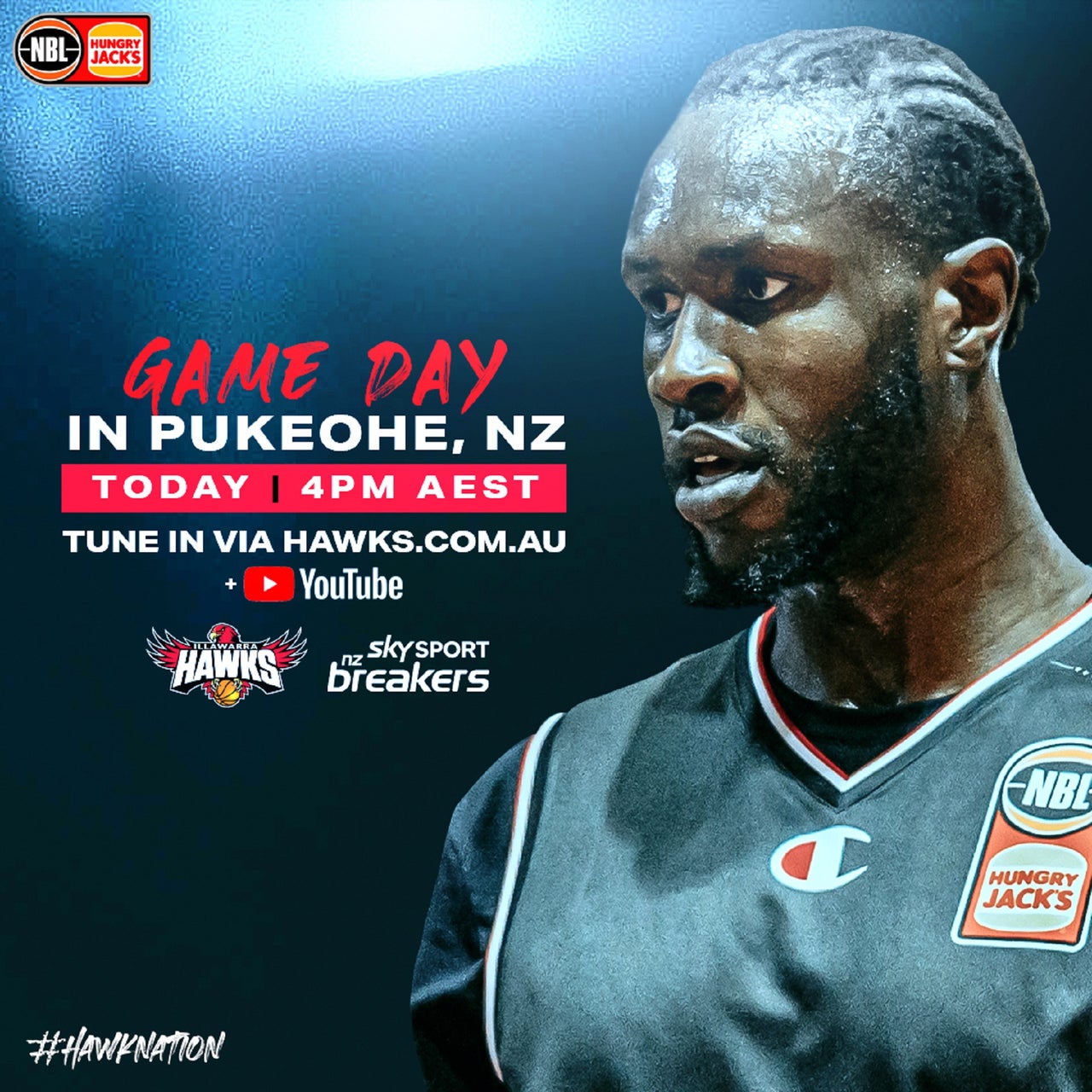 WATCH LIVE: NZ Breakers vs Illawarra Hawks