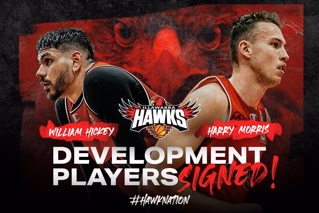 Hawks add Hickey and Morris as Development Player Signings